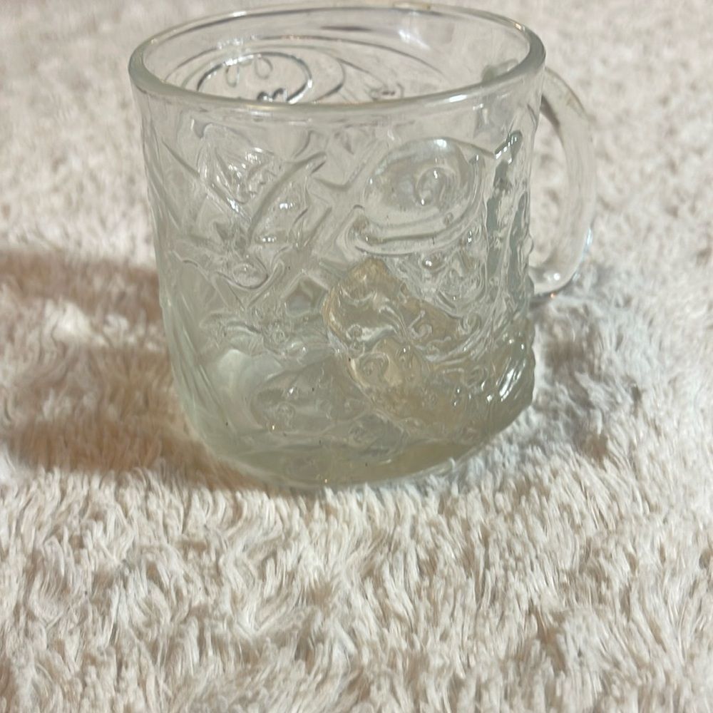 Vintage 1995 batman the Riddler McDonald’s glass collector mug